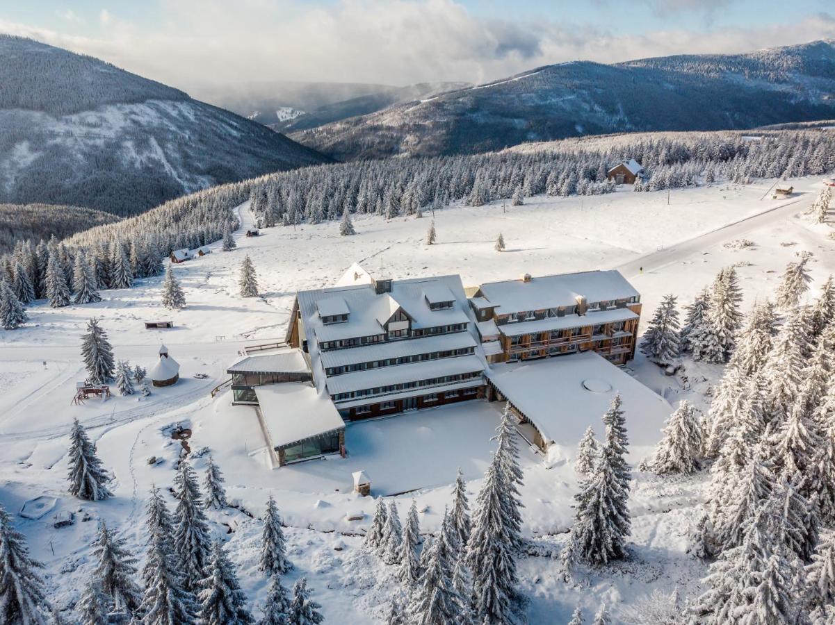圣弗朗蒂舍克度假胜地 - 俄里拜科夫布达酒店 Špindlerŭv Mlýn 外观 照片